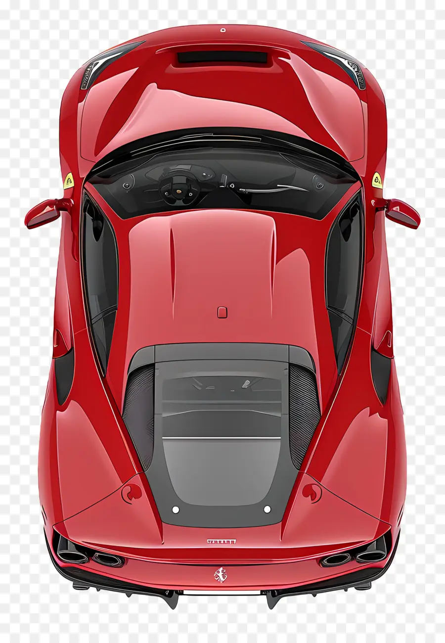 Voiture Vue De Dessus，Ferrari PNG