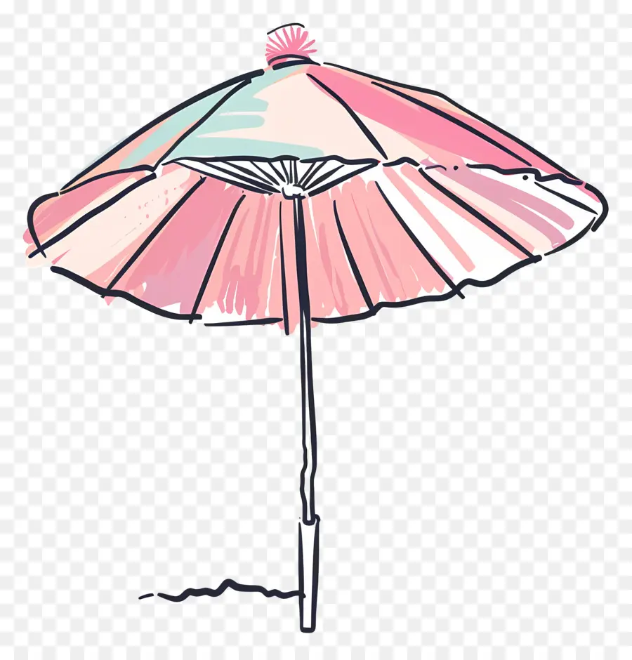Parasol，Parapluie Rose PNG