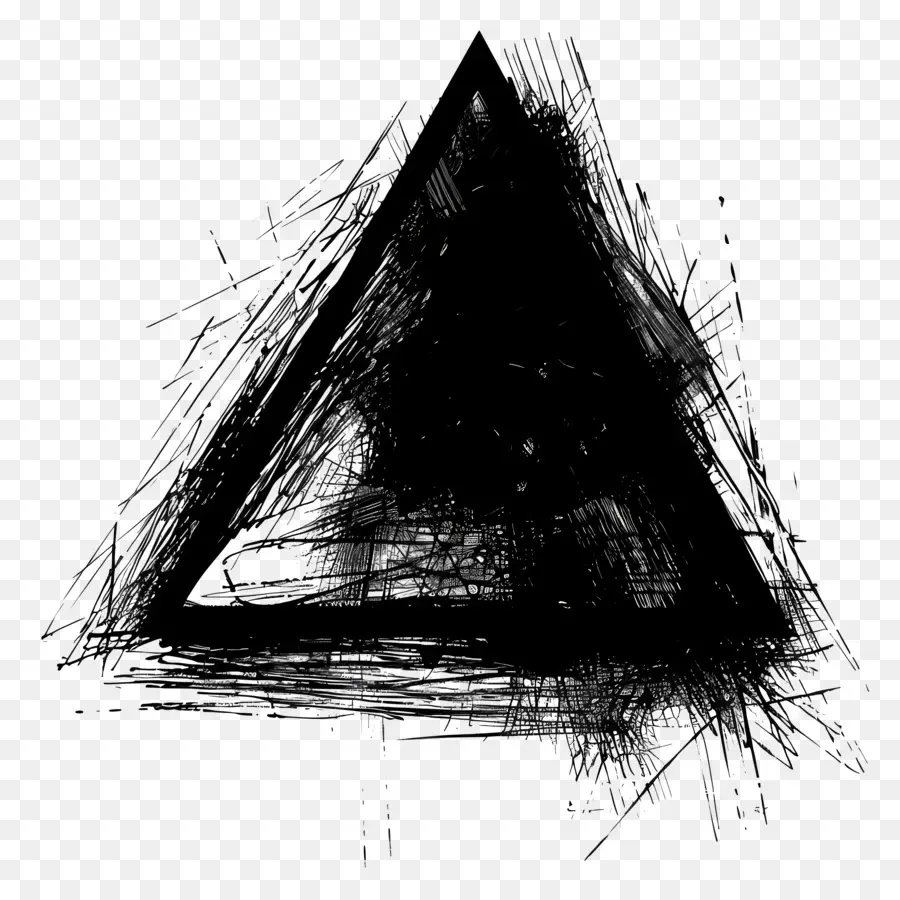 Triangle Noir，Triangle PNG