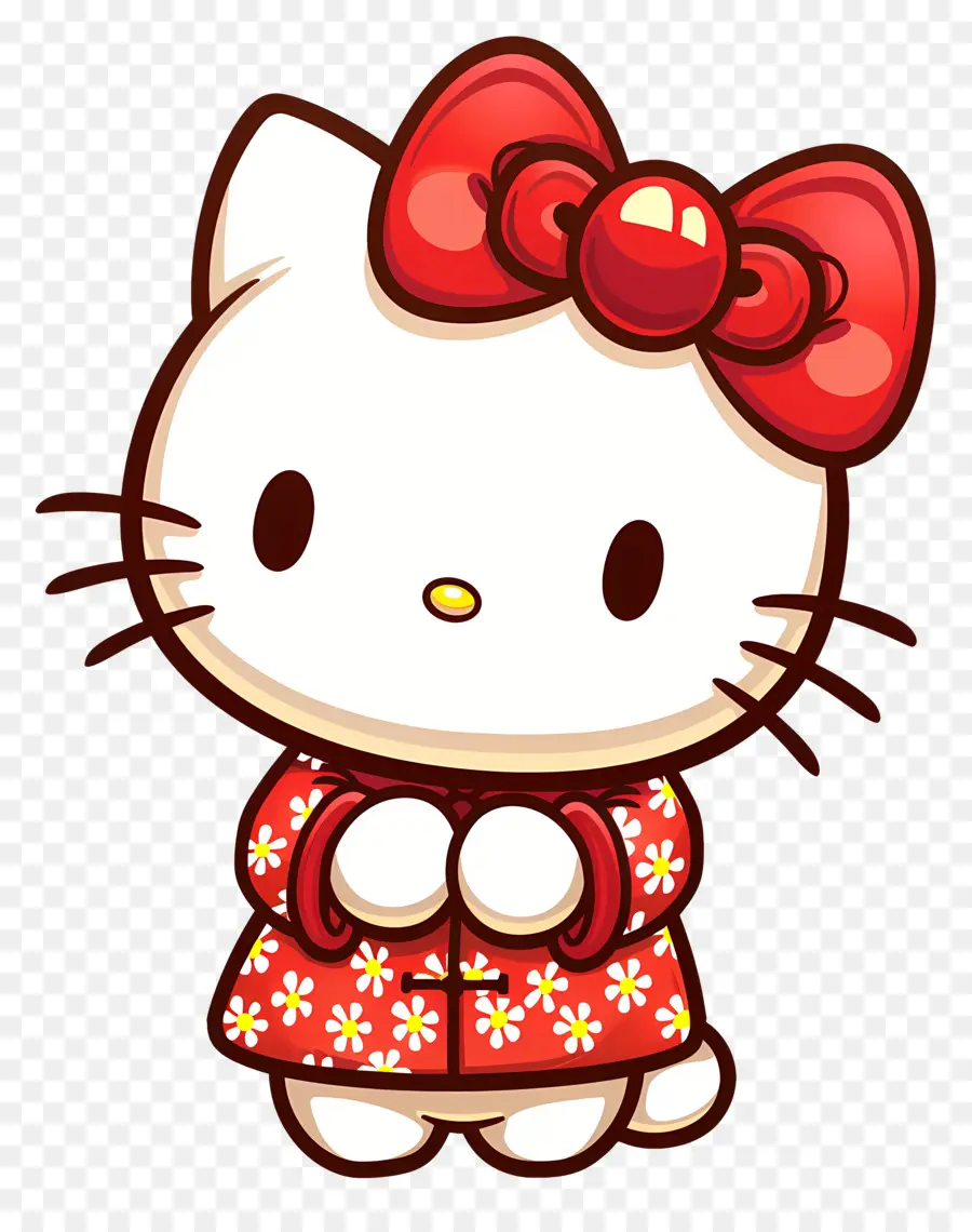 Hello Kitty，Personnage De Dessin Animé PNG