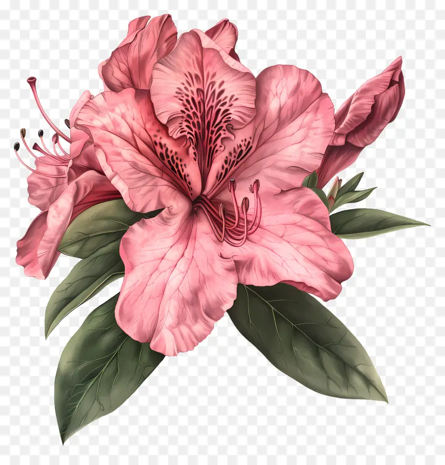 Fleur D'azalée，Rhododendron PNG