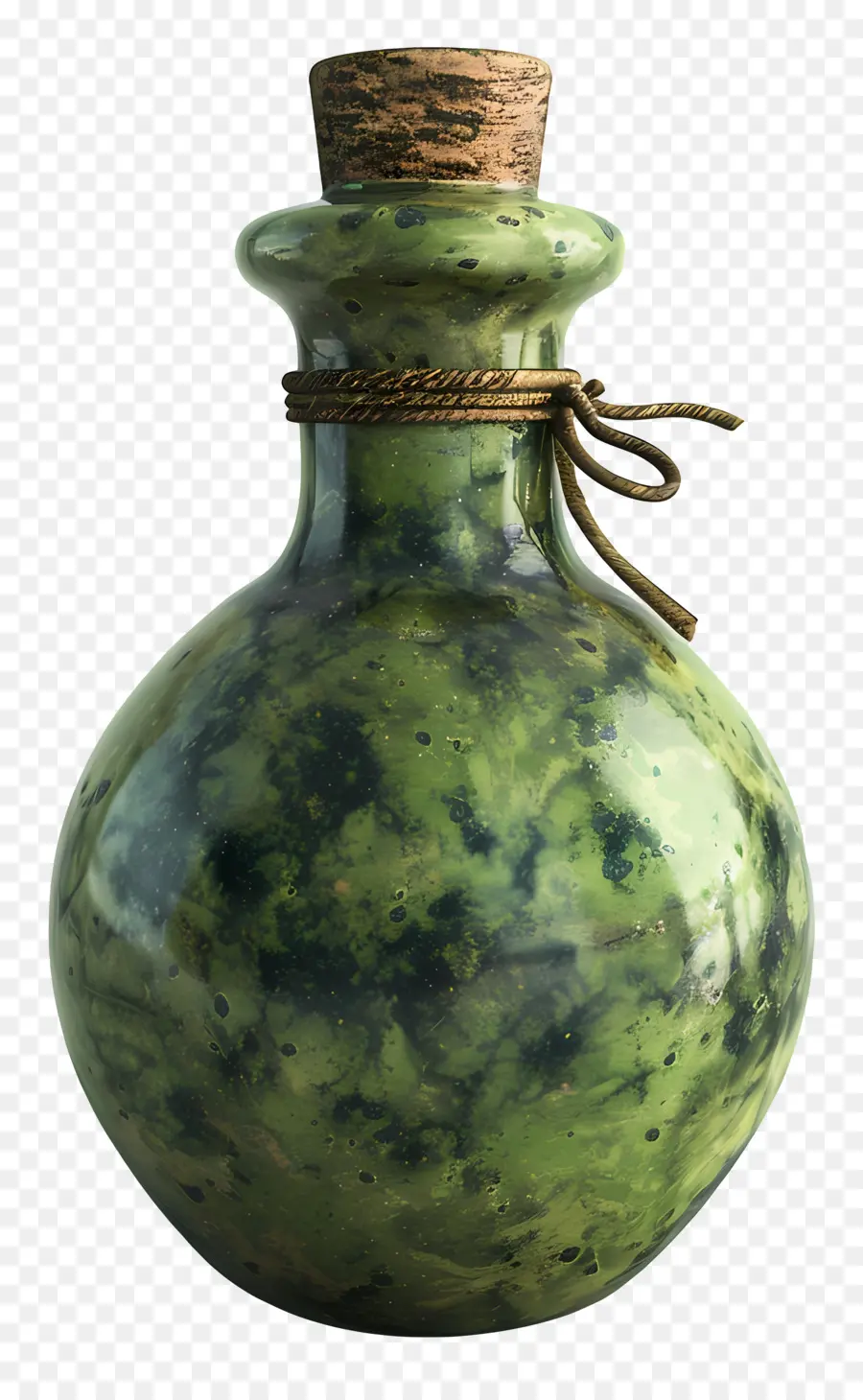 Bouteille De Potion，Vase Vert PNG