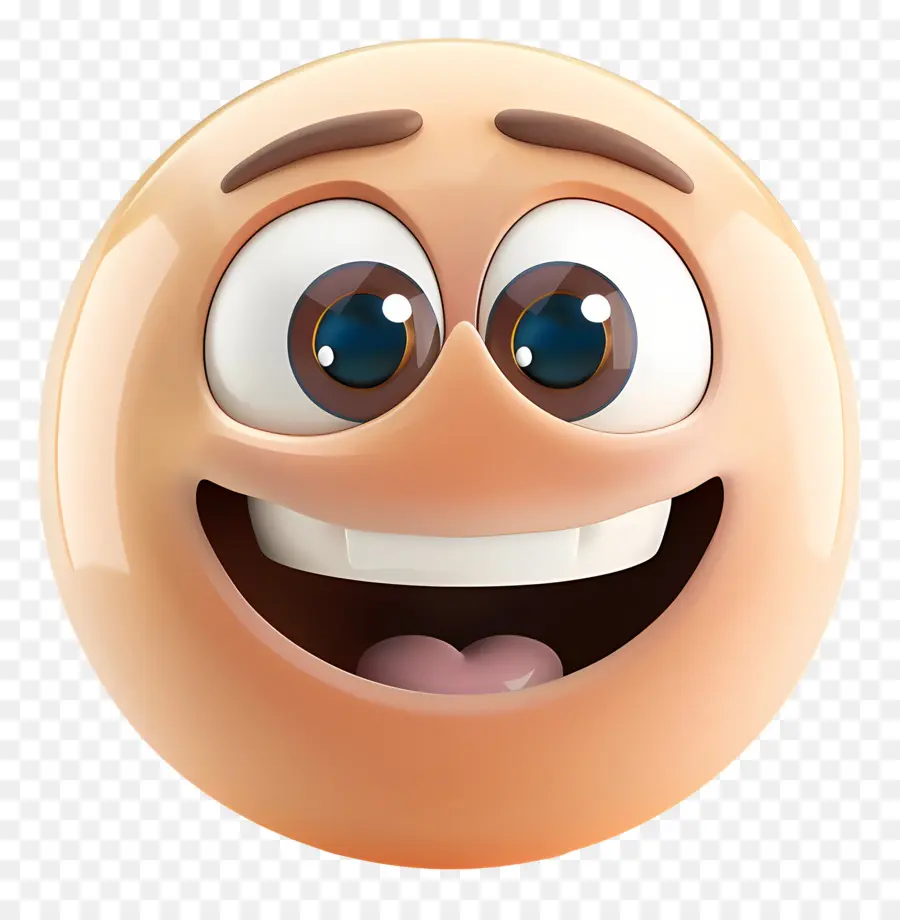 Dessin Animé Visage，Emoji PNG