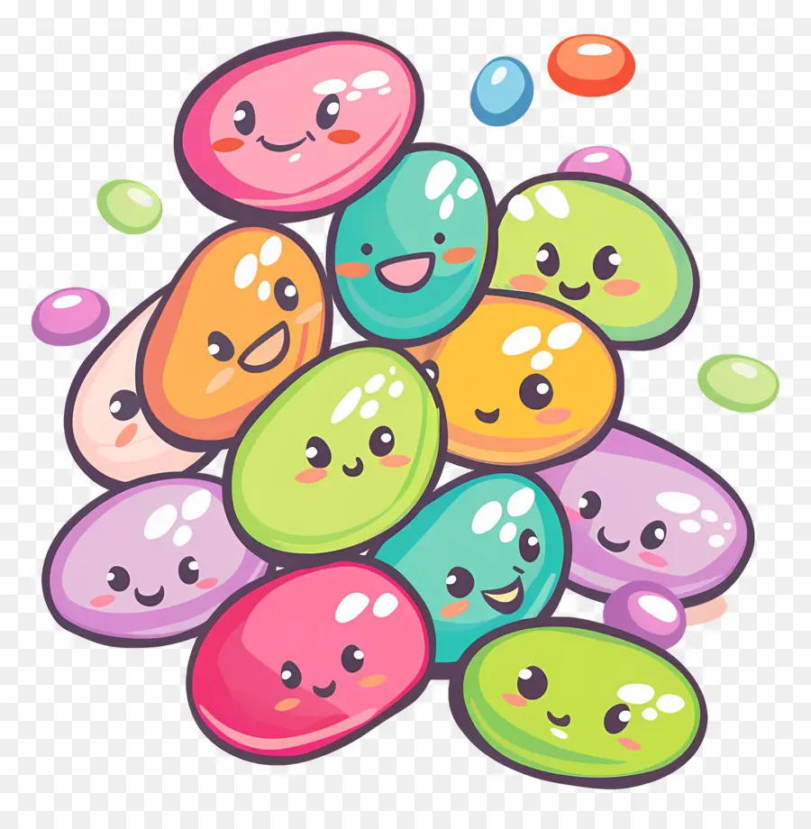 Jellybean，Candy Haricots PNG