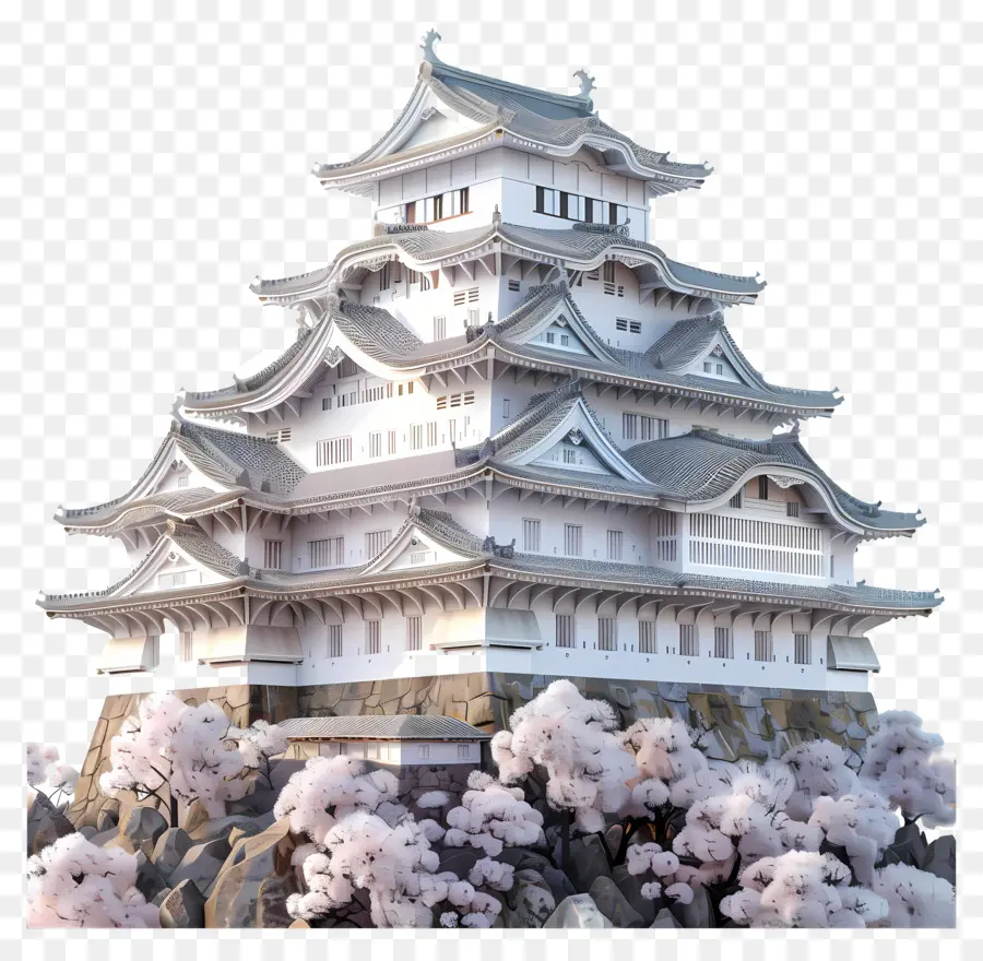 Le Château De Himeji，Château PNG