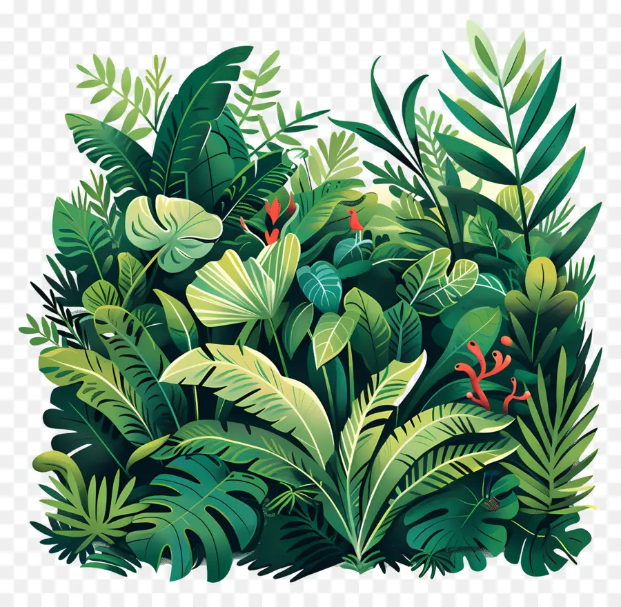 Verdure Luxuriante，Jungle PNG