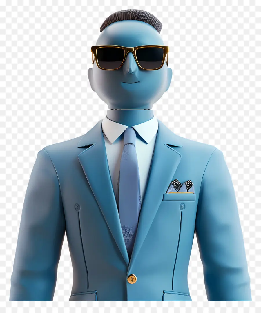 Vêtements De Forme Bleus，L'homme D'affaires PNG