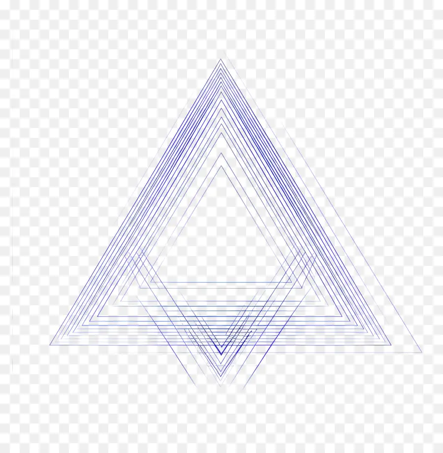 Contour Du Triangle，L'art Abstrait PNG