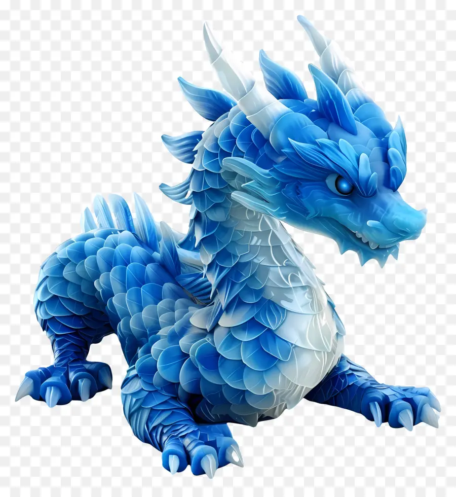Dragon Bleu，Dragon PNG