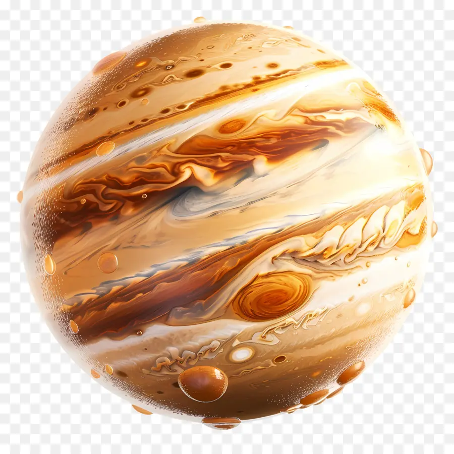 Jupiter，Géante Gazeuse PNG
