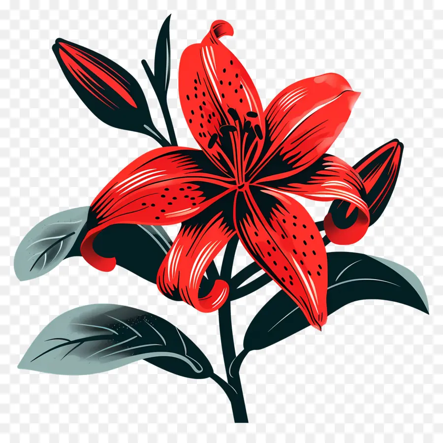 Lily Rouge，Fleur De Lys PNG