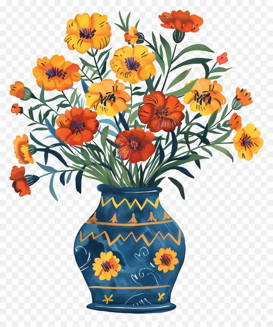 Fleurs，Vase PNG
