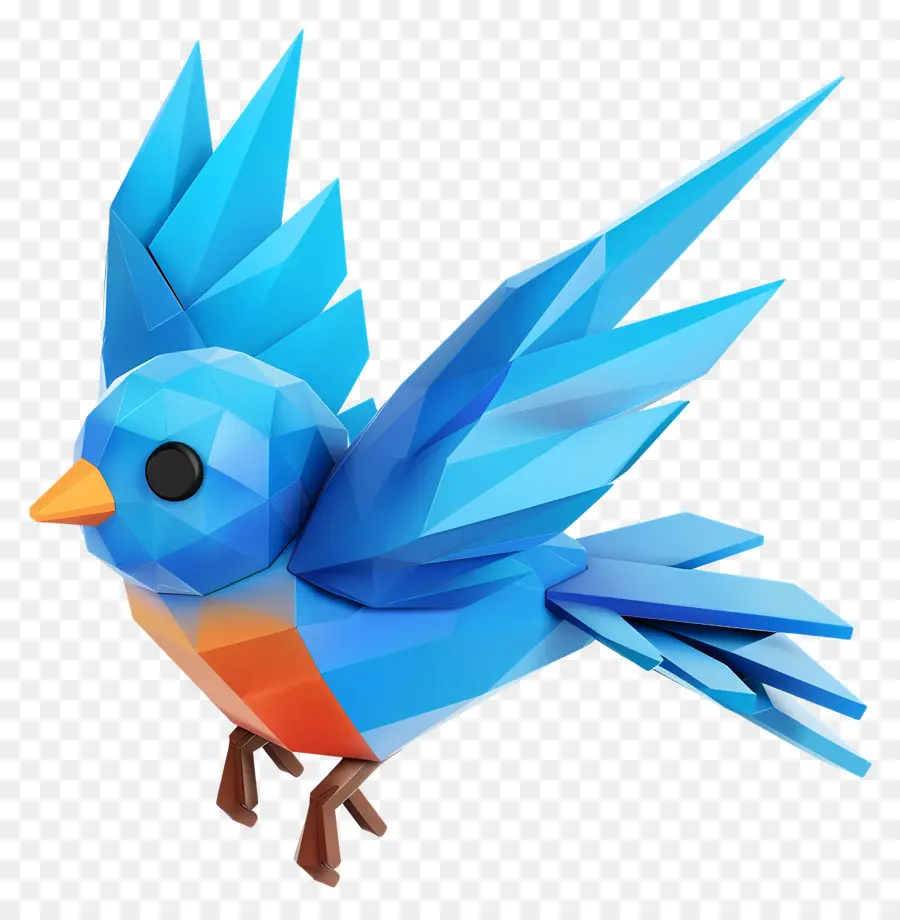 Bleu Flappy Bird，L'oiseau Bleu PNG