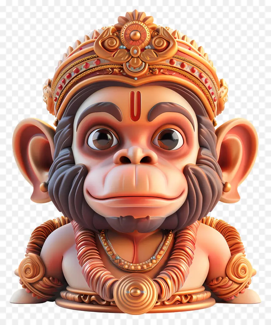 Hanuman，Singe Sculpture PNG