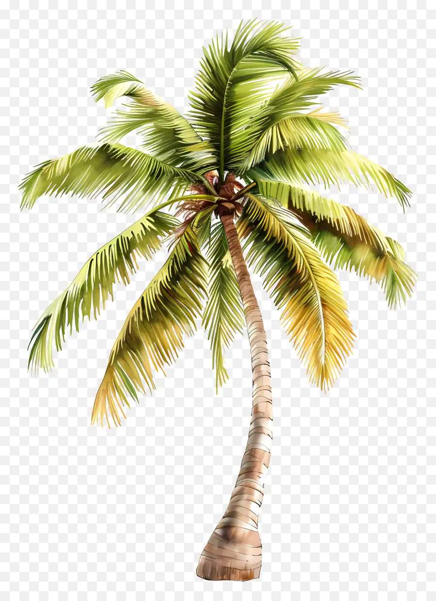 Plage De L'arbre De Noix De Coco，Palmier PNG