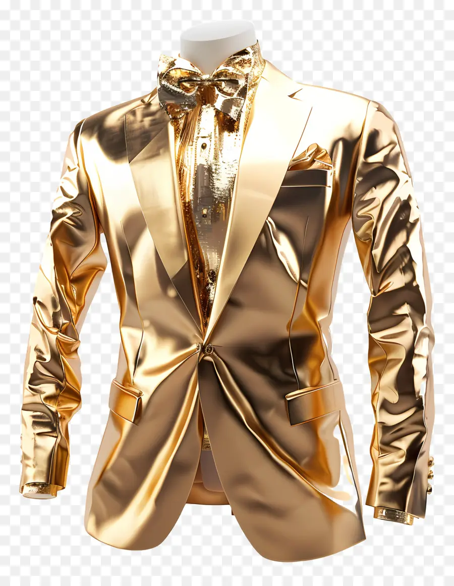 Vêtements De Forme En Or，Costume D'or PNG