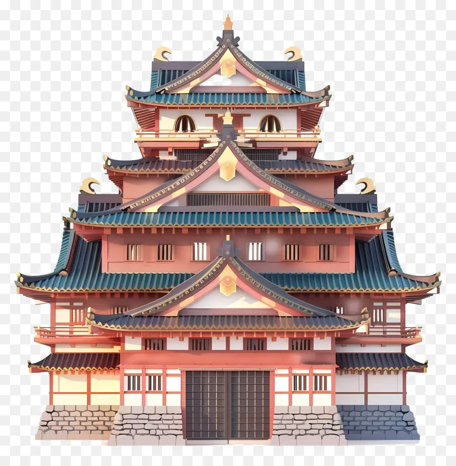 Château De Nijō，Architecture Chinoise Traditionnelle PNG