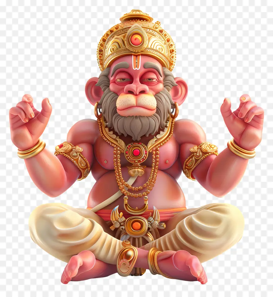 Hanuman，Singe Gros PNG
