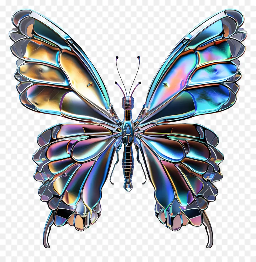 Papillon，Irisé PNG