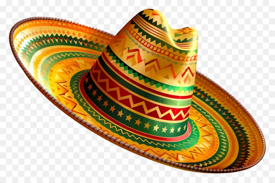 De Style Mexicain，Mexicaine Sombrero PNG
