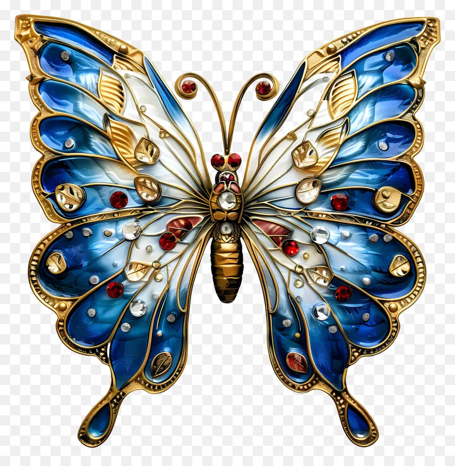 Papillon，Art Nouveau PNG