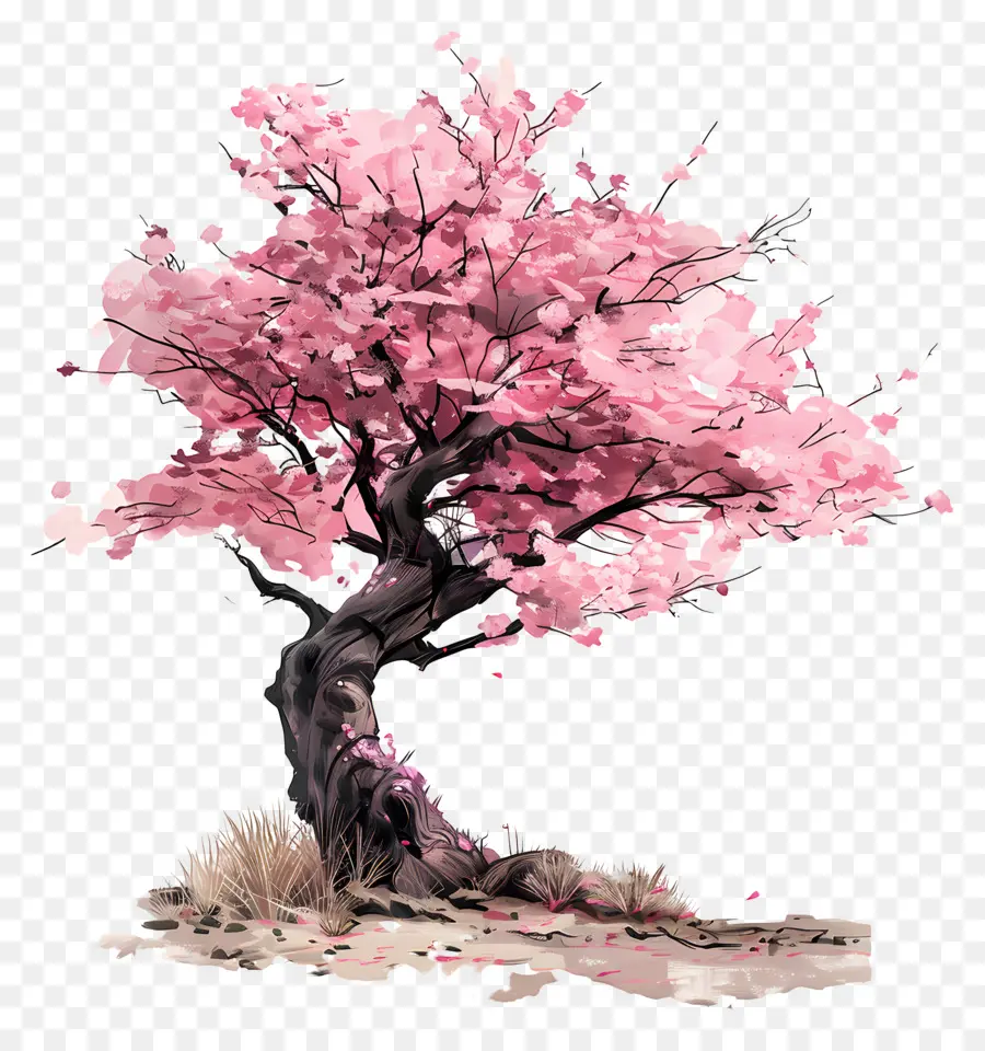 Sakura Arbre，Rose Arbre PNG