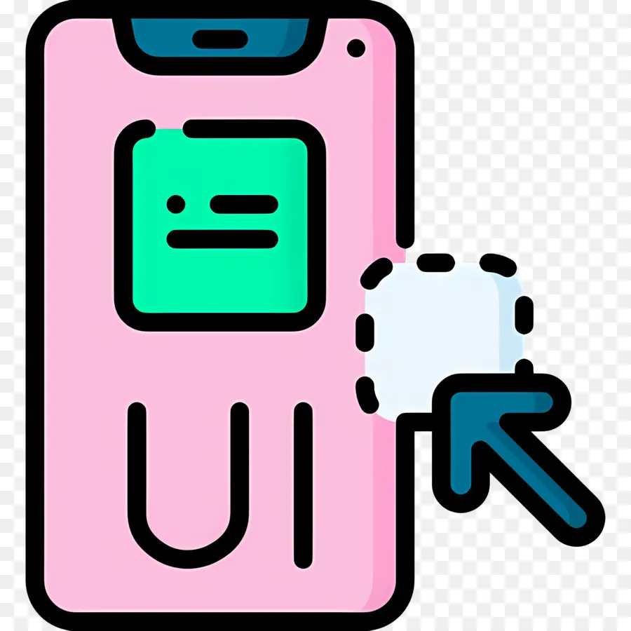 Icône Ui Ux，Application Pour Smartphone PNG