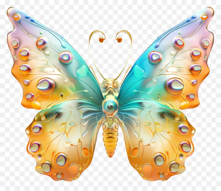 Papillon，Coloré PNG