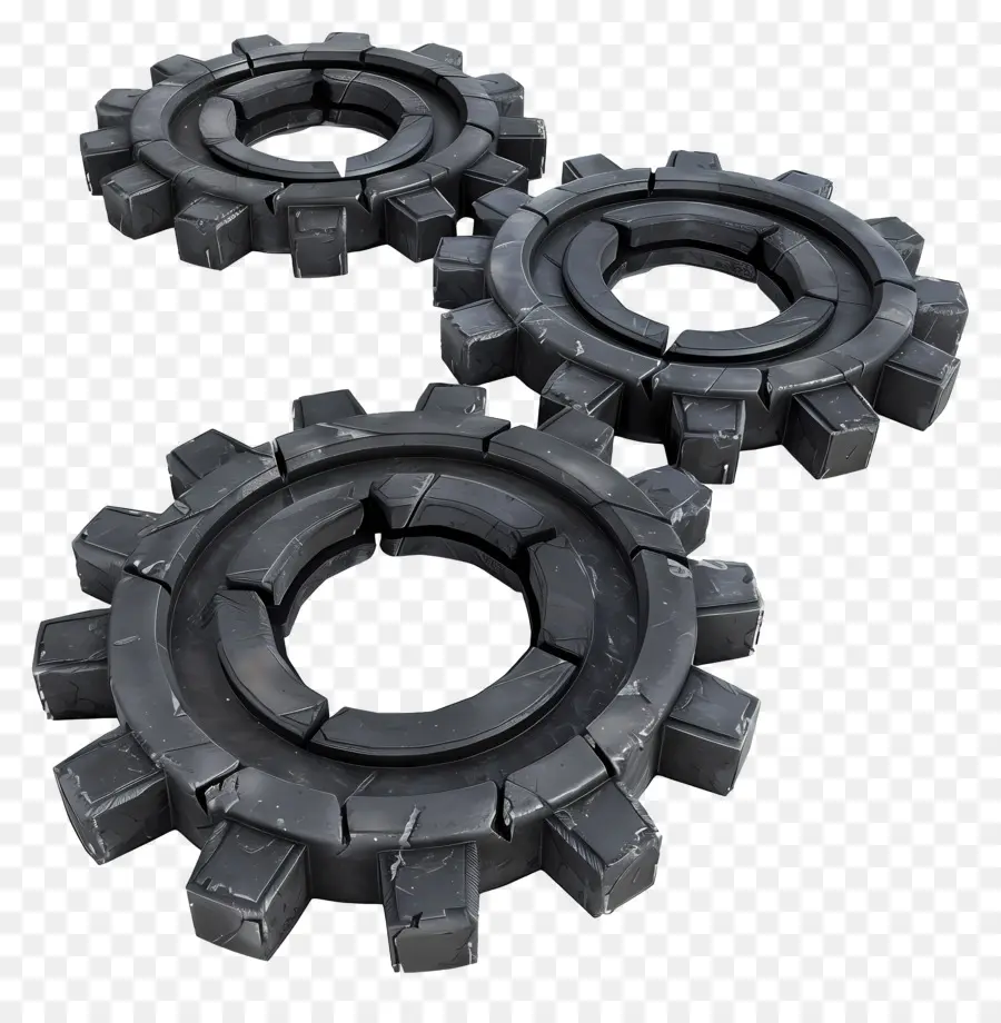Roues Dentées，Engrenages PNG