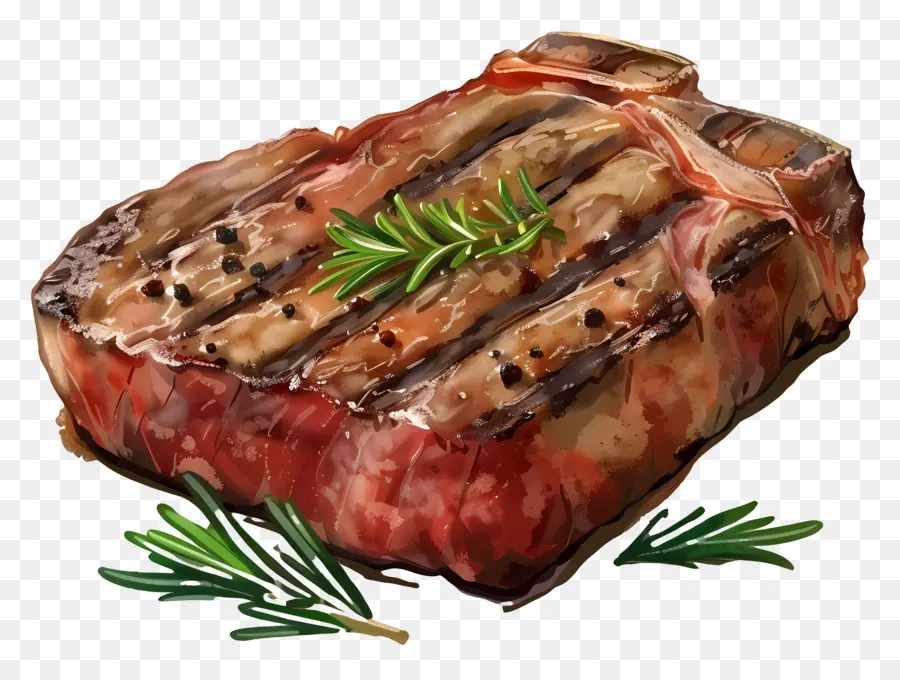 Steak，Steak Grillé PNG