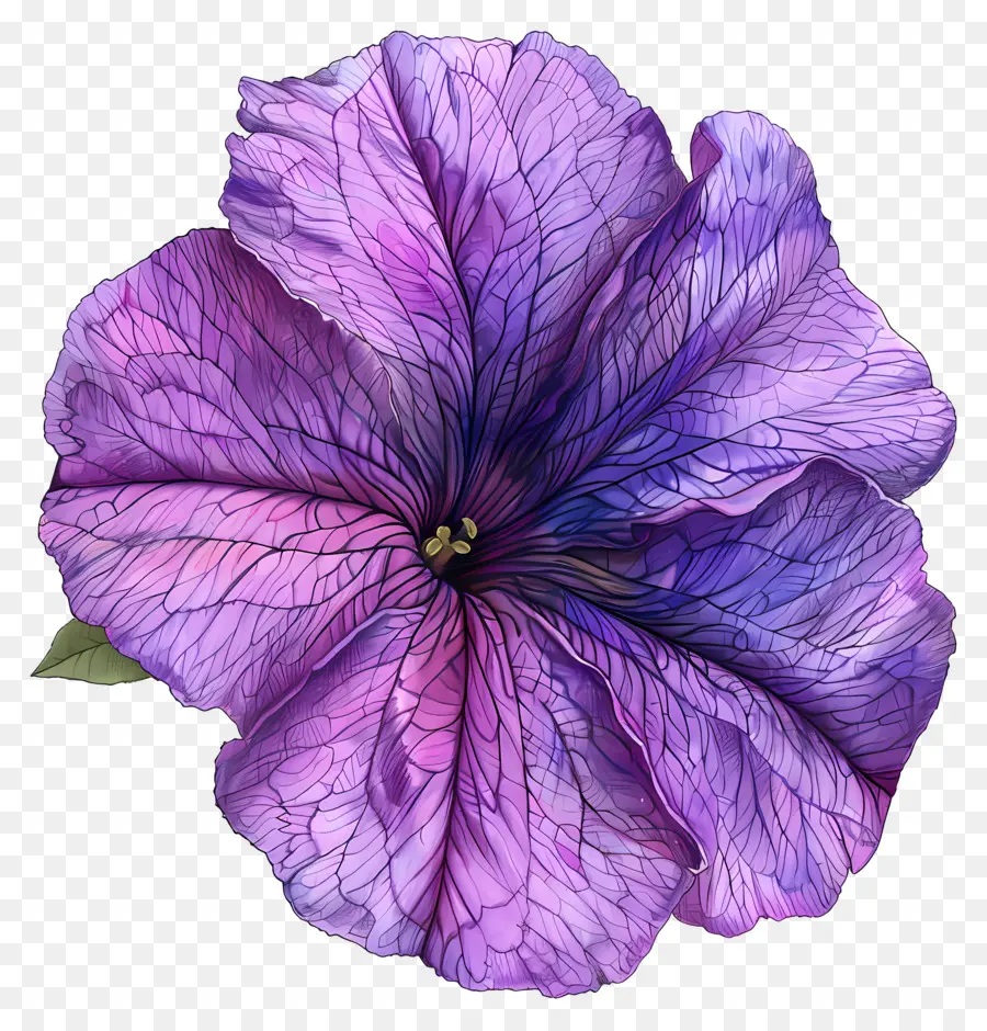 Fleur De Pétunia，Pansy Violet PNG