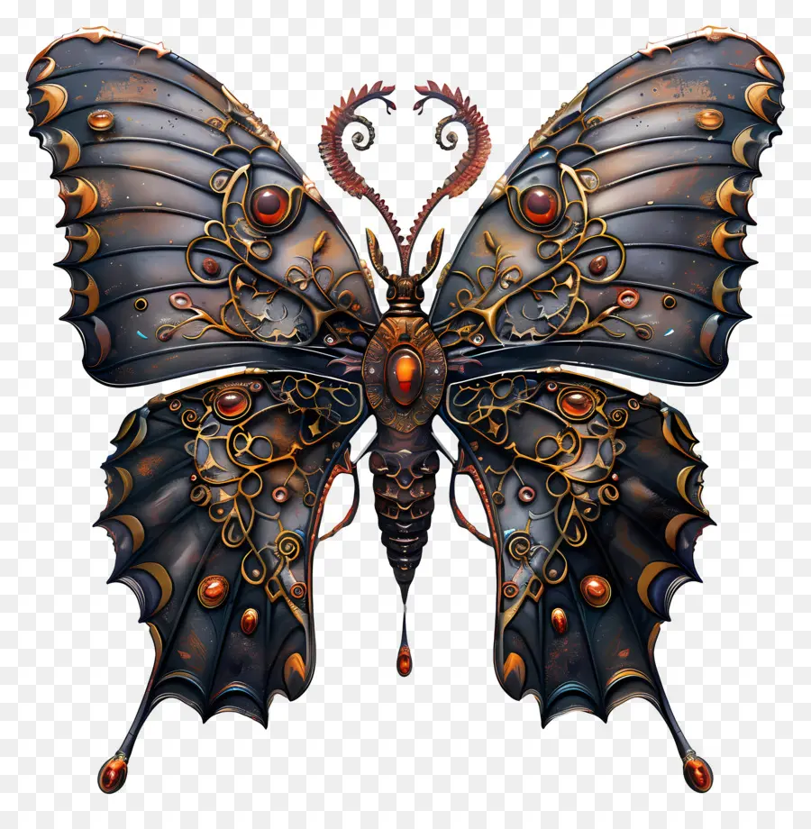 Papillon，Papillon Gothique PNG