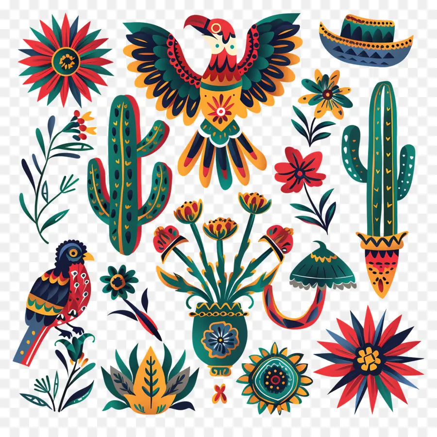 De Style Mexicain，L'art Mexicain PNG