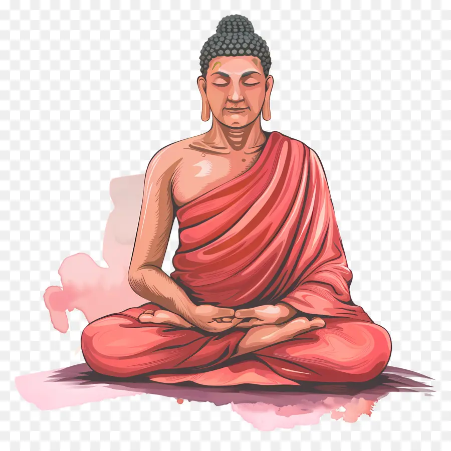 Gautam Bouddha，La Méditation PNG