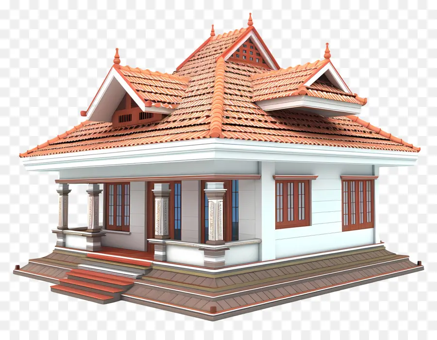 Maison Du Kerala，Maison Traditionnelle PNG