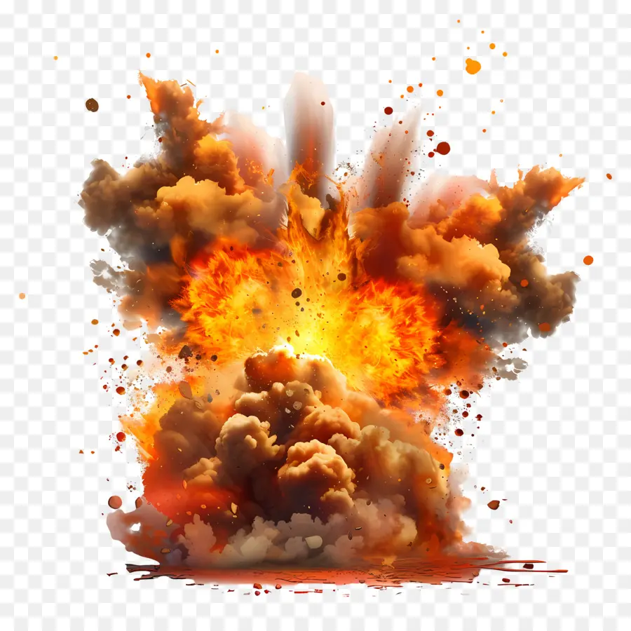 Explosion Animée，Explosion PNG