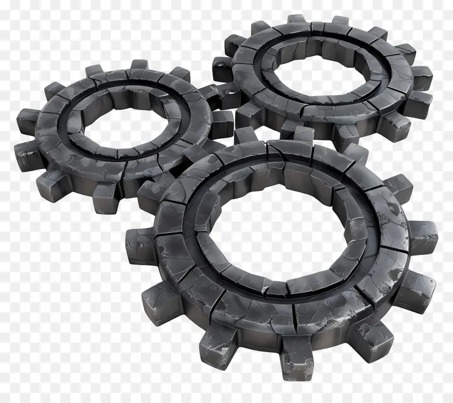 Roues Dentées，Engrenages PNG