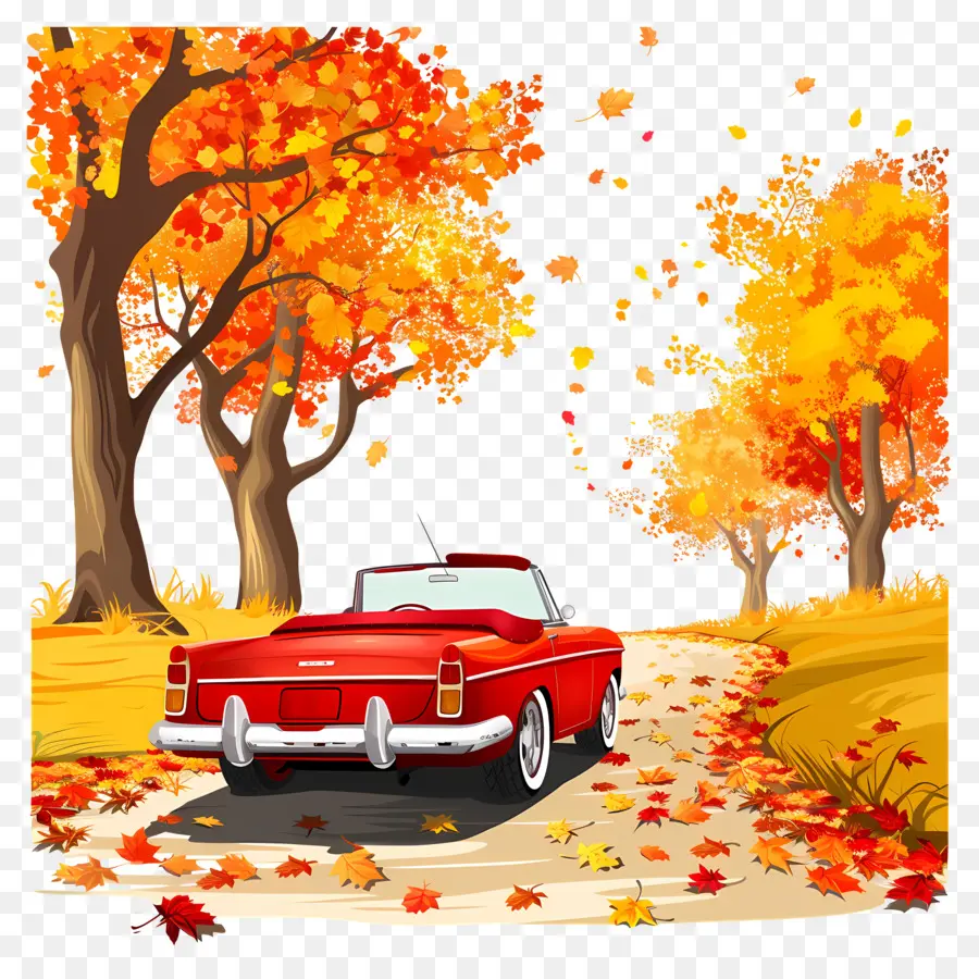 Clipart De Voiture，Voiture Rouge PNG