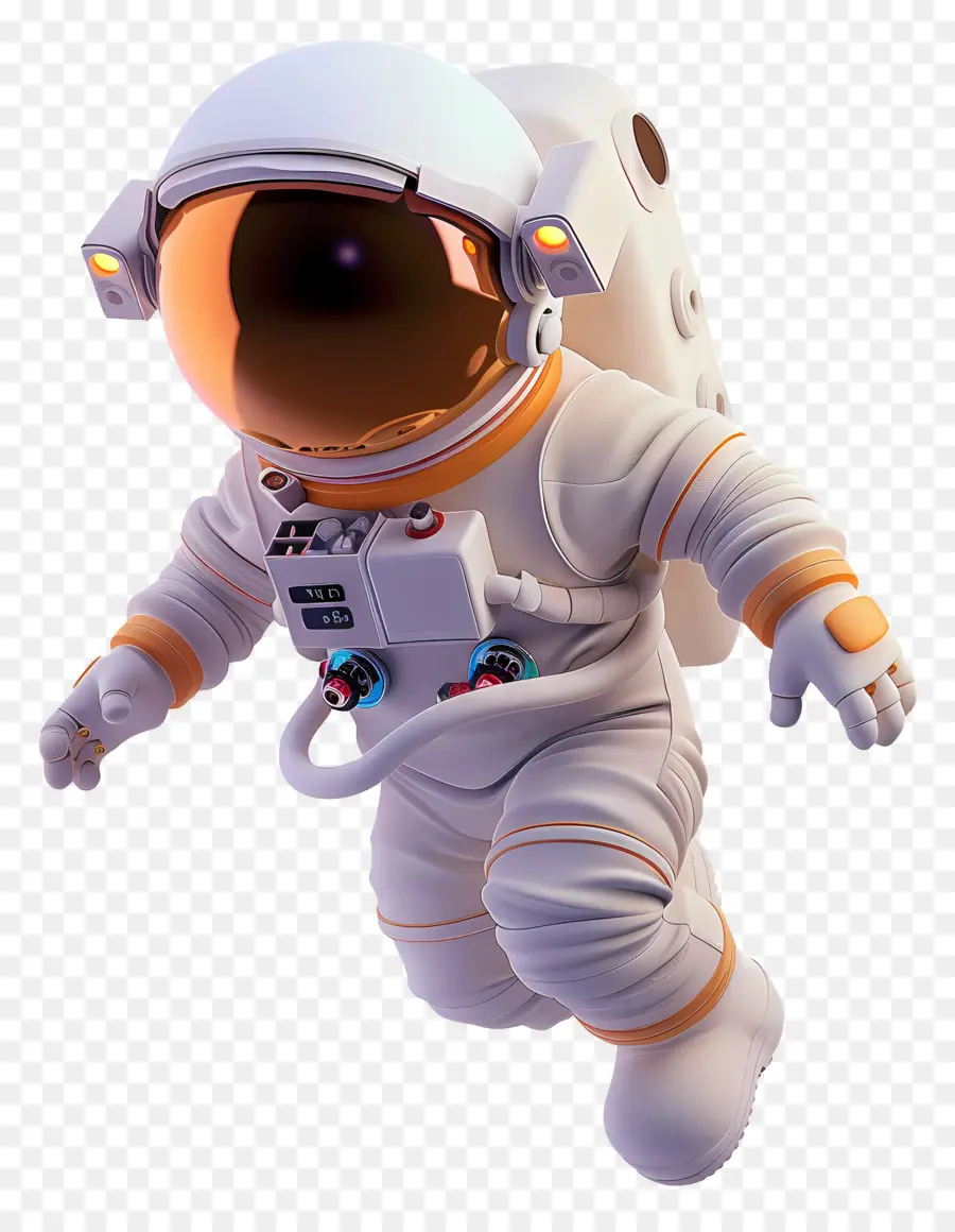 Astronaute Flottant，L'astronaute PNG