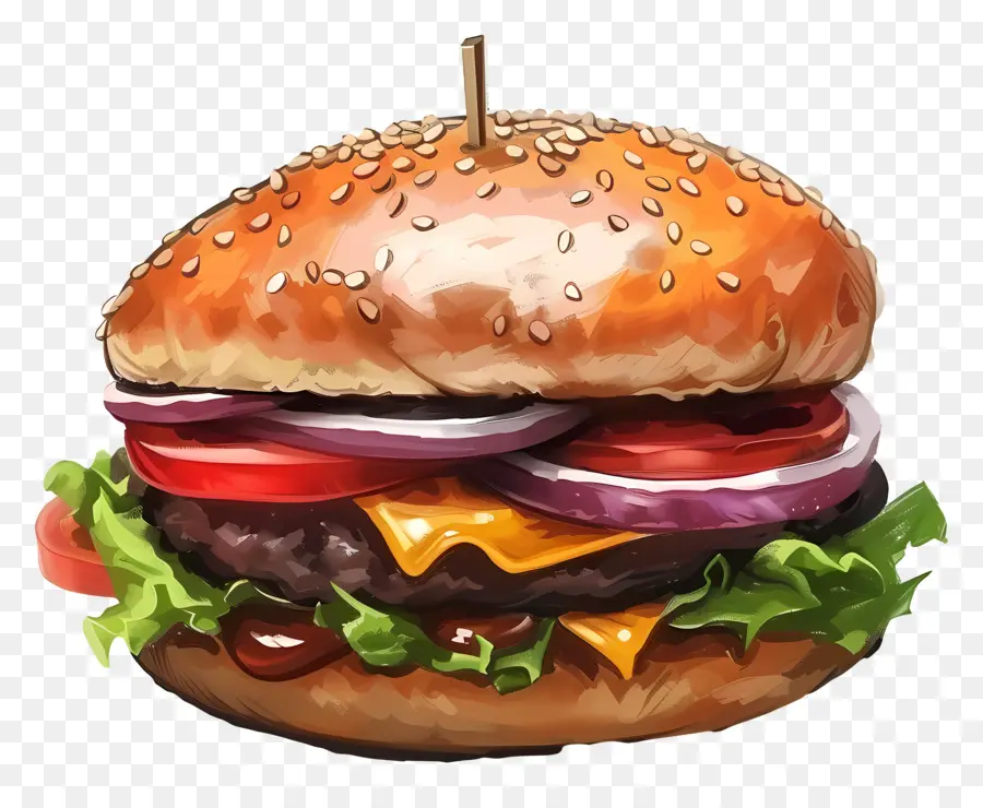 Hamburger Ordinaire，Hamburger PNG
