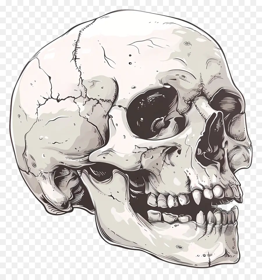 Crâne，Plage PNG