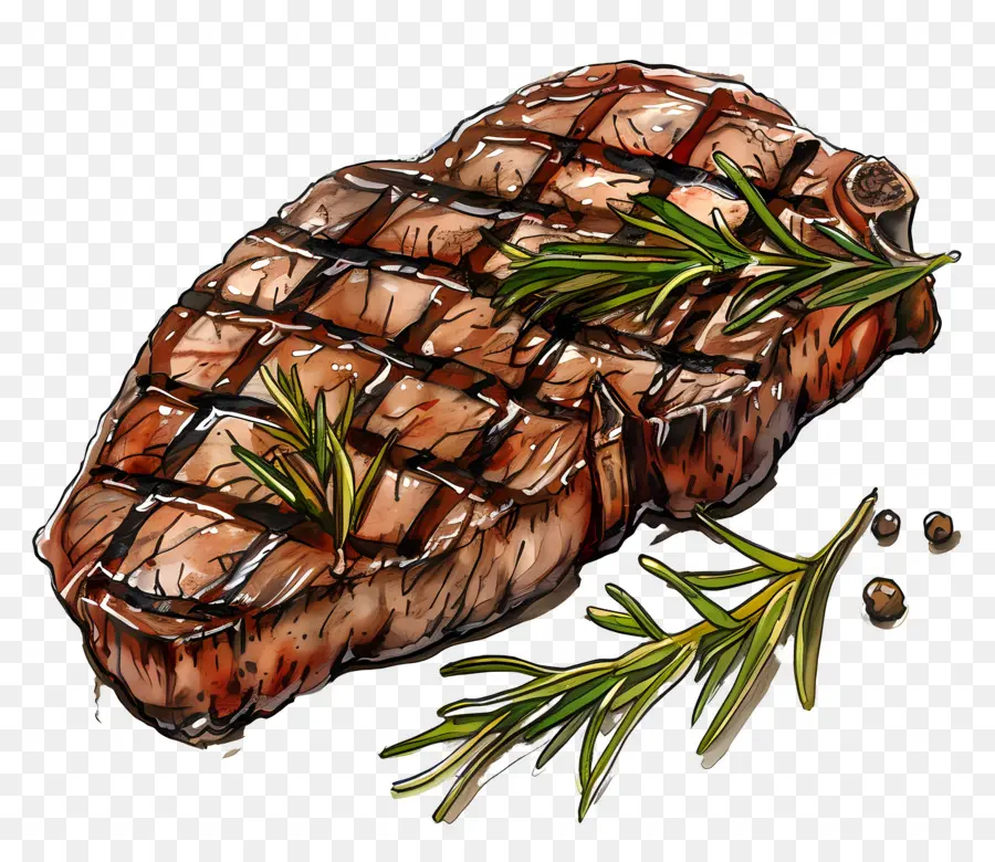 Steak Grillé，Boeuf PNG