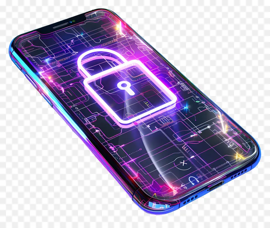 Protection De Mot De Passe Du Smartphone，La Cybersécurité PNG