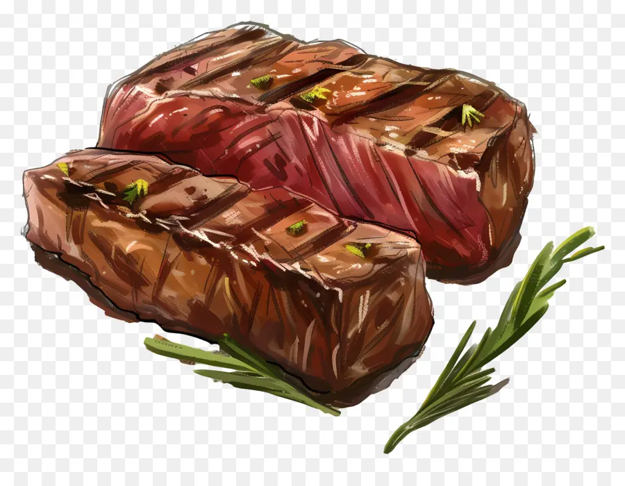Steak De Boeuf，Steak PNG
