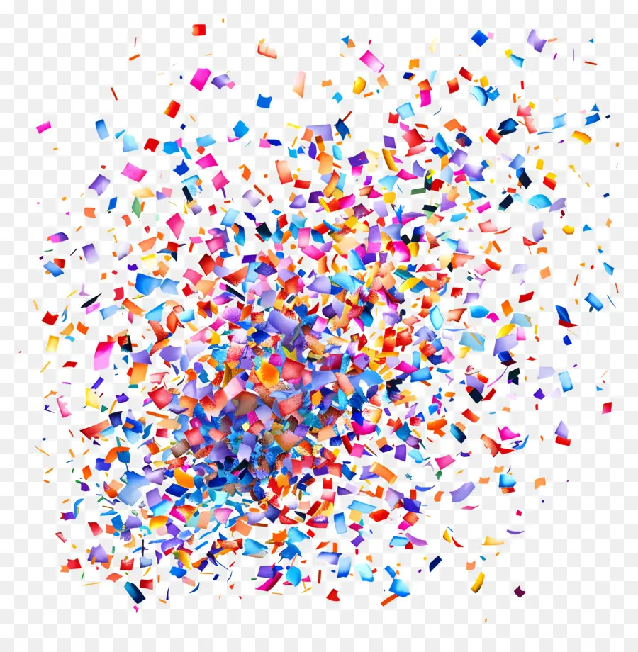 Confettis，Les Couleurs PNG