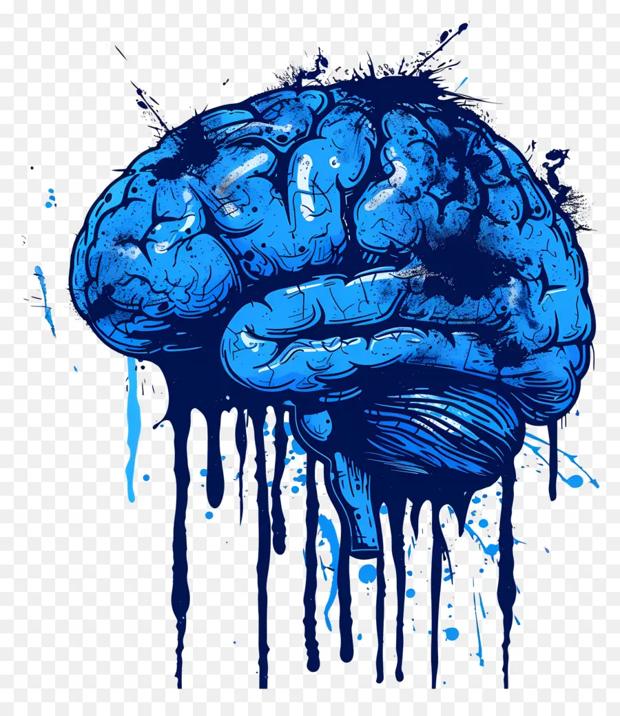 Cerveau Bleu，Cerveau PNG