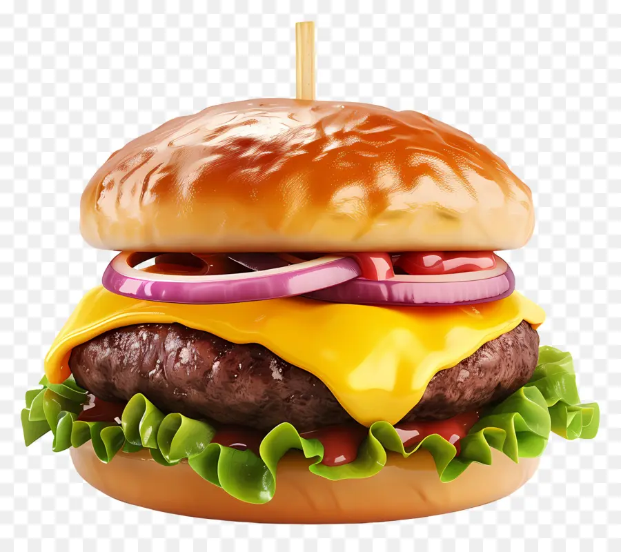 Hamburger Nature，Cheeseburger PNG