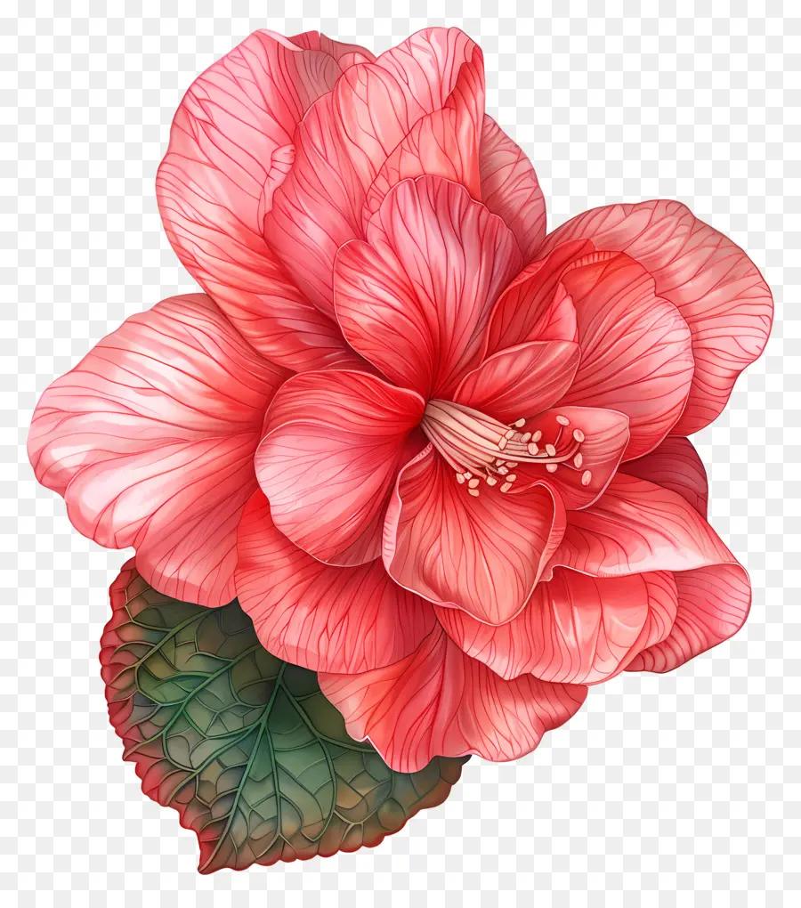 Bégonia Fleur，Hibiscus Rose PNG