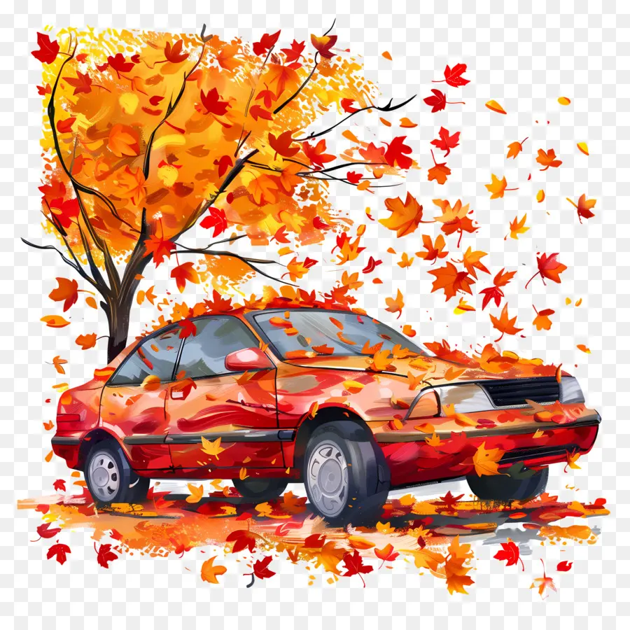 Voiture Clipart，Voiture Rouge PNG