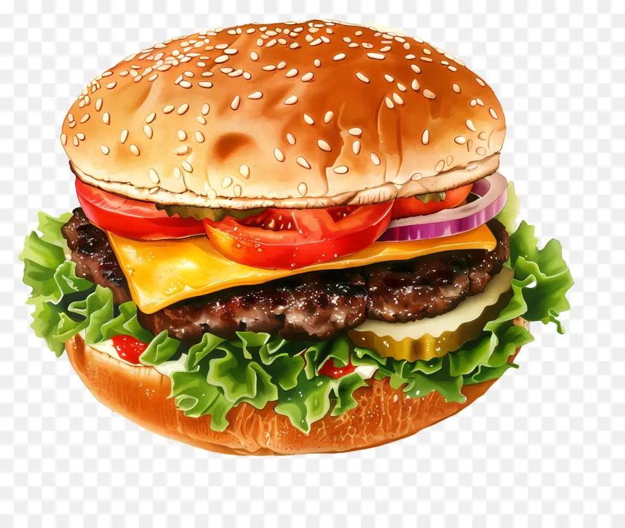 Hamburger Ordinaire，Hamburger PNG